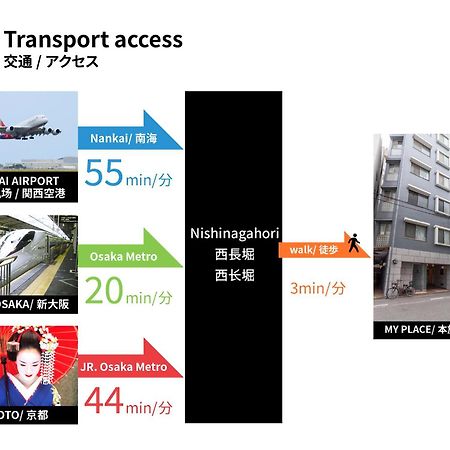 Design House Ao Appartement Osaka Buitenkant foto